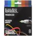 Liquitex Marker - Landscape Set of 8, Bullet Tip, 2 mm