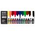 Liquitex BASICS Acrylic Fluid Set of 12, 4oz Bottles