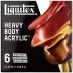 Liquitex Professional Heavy Body Acrylic Iridescent Colors Set of 6, 2oz Tubes