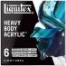 Liquitex Professional Heavy Body Acrylic Muted Colors Set of 6, 2oz Tubes