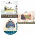 Magnani Watercolor Paper Holiday Set of 3 Surfaces