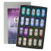 Richeson Hand-Rolled Soft Pastels Set of 20 Value Spectrum: Mids 2