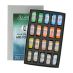 Richeson Hand-Rolled Soft Pastels Set of 20 Value Spectrum: Mids 5