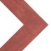 Country Chic 2-1/2" Wood Frame - Alabama Red w/ Acrylic Glazing and Cardboard Backing 12"x16"