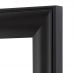 Asbury 2.25" Wood Frame with acrylic glazing and cardboard backing 24"x30" Black