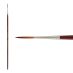 Mimik Kolinsky Synthetic Sable Long Handle Brush, Script Liner Size #4 