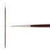 Mimik Kolinsky Synthetic Sable Long Handle Brush, Script Liner Size #6x0 
