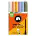 Molotow ONE4ALL 2mm Marker Pastel Modern Set of 6