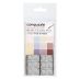 Mungyo Compuzzle Medium Filling Pan Refills - Pack of 6, 0.59" x 1.18"
