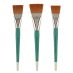 Creative Mark Mural Large Brush - Synthetic Golden Taklon, Flat Set of 3