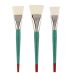 Creative Mark Mural Large Brush - White Synthetic Filament, Flat Set of 3