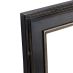 Museum Plein Aire Frame - Antique Black w/ Silver Liner, 10" x 20"