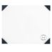 New Wave Posh Glass Tabletop Palette - 6.75" x 8.4", Clear