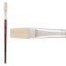 New York Central Munich Premier Bristle Blend Brush, Flat Size #10 
