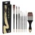 New York Central Oasis Synthetic Brushes Set of 8, Short Handle