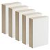 Professional Canvas Panel Box of 5 - Claessens 66 Oil Primed, 1-5/8" Deep 4x6"