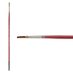Staccato MPM-F Long Handle Synthetic Artist Brush, Flat #1