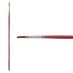 Staccato MPM-F Long Handle Synthetic Artist Brush, Flat #1