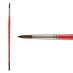Staccato MPM-R Long Handle Synthetic Artist Brush, Round #6 