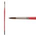 Staccato MPM-R Long Handle Synthetic Artist Brush, Round #6 