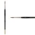 New York Central Oasis Synthetic Brush Short Handle, Size #4 Round