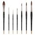 New York Central Oasis Synthetic Watercolor Classic Brush Set of 7