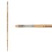 New York Central Professional Control Oil Color Brush Hog Bristle Short Almond Filbert (117) sz 3