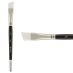 New York Central Scrubber Brush - Short Handle, Angle Size 5/8"