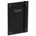 Eternity Ninety Flat Book 100% Cotton 4" x 6" (Portrait - Stitch Bound) Black