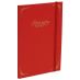 Eternity Ninety Flat Book 100% Cotton 5-1/2" x 8-1/2" (Portrait - Stitch Bound) Red