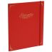 Eternity Ninety Flat Book 100% Cotton 8" x 10" (Portrait - Stitch Bound) Red