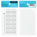 Painter's Color Diary Watercolor Swatch Card 140 lb Hot Press - 12 Pan Size, Pack of 10