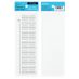 Painter's Color Diary Watercolor Swatch Card 140 lb Hot Press - 24 Pan Size, Pack of 10