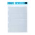 Painter's Color Diary Swatch Card Protector Sleeves - 24 Pan Size, Pack of 2