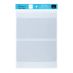 Painter's Color Diary Swatch Card Protector Sleeves - 48 Pan Size, Pack of 2