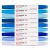 Pantone Dual Tip Marker Blue Set of 9