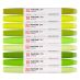 Pantone Dual Tip Marker Green Yellow Set of 9