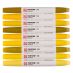 Pantone Dual Tip Marker Yellow Set of 9
