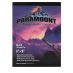 Paramount Primed Cotton Canvas Pad Black, 6" x 8" 