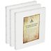Paris Oil Primed Artists' 12x12" Linen Canvas, Box of 3 