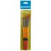 Princeton Snap! Series 9650 Golden Taklon Brush Set #1, Short Handle