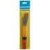 Princeton Snap! Series 9650 Golden Taklon Brush Set #2, Short Handle