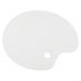 Quinn Clear Acrylic Oval Palette 16x20" with Thumb Hole