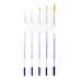 Royal Soft Grip Series 300 Synthetic Short Handle #303 Round Brush Set of 5