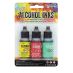 Tim Holtz Alcohol Ink - 1/2oz - Key West Color Kit, Set of 3