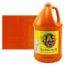 RAS Tempera Paint for Kids 1 Gallon - Cadmium Orange Hue