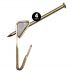 OOK Professional Picture Hangers ReadyNail Conventional Hook 4-Pack for 30 lbs.
