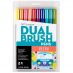 Tombow Dual Brush Pen Set of 10 - Retro Colors
