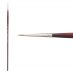 Princeton Velvetouch Synthetic Long Handle Series 3900 Brush, Round Size #0