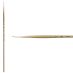 Princeton Imperial Series 6600 Synthetic Mongoose Brush - Round, Long Handle, Size 0